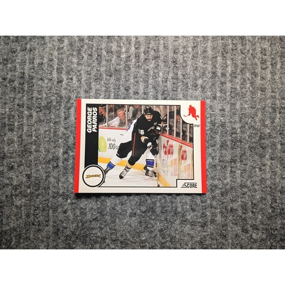2010 Score Anaheim Ducks George Parros Hockey Card #40